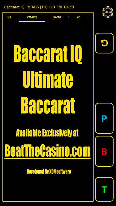Baccarat IQ: Ultimate Baccarat .